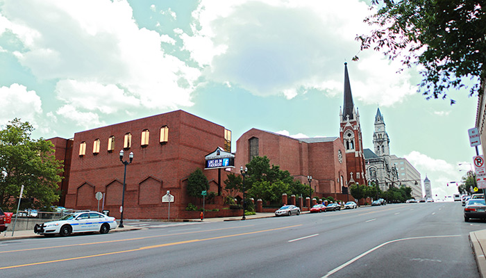 First Baptist Church Nashville panorama